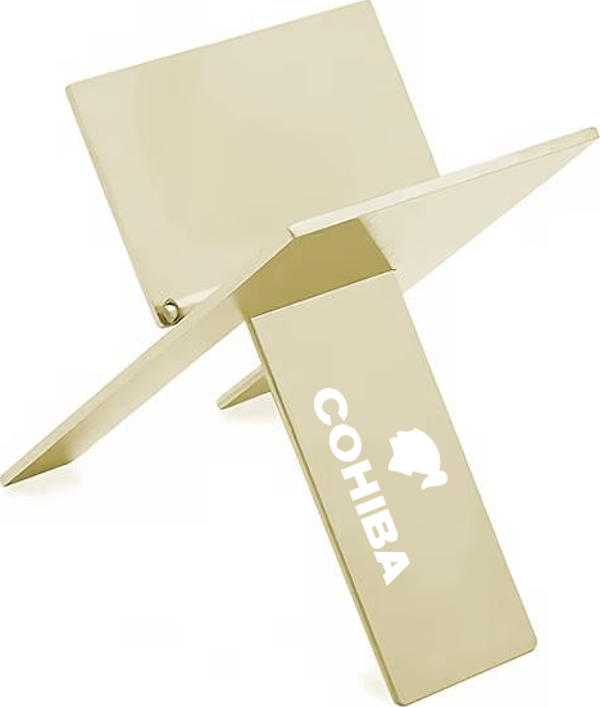 Cohiba Gold Metal Puro Tutucu Sehpa - Image 1