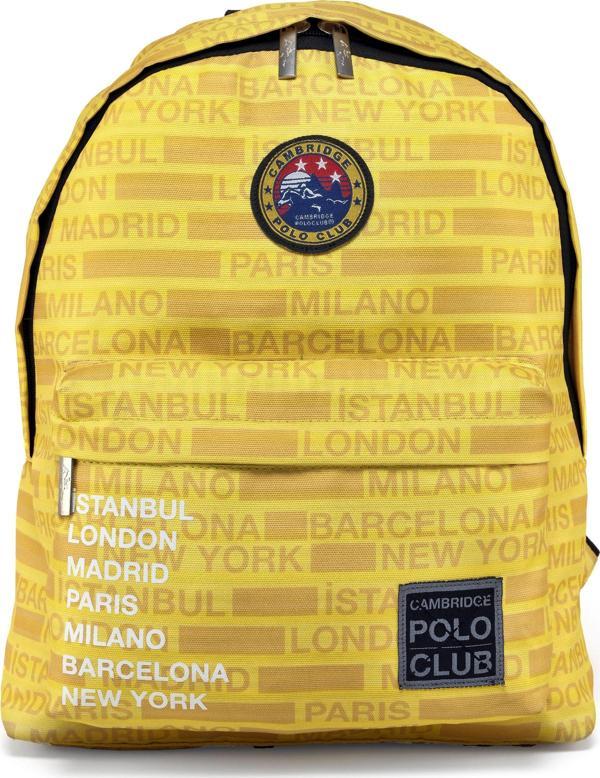 Cambridge Polo Club Cities II Ön Cepli Unisex Sırt Çantası - Image 1