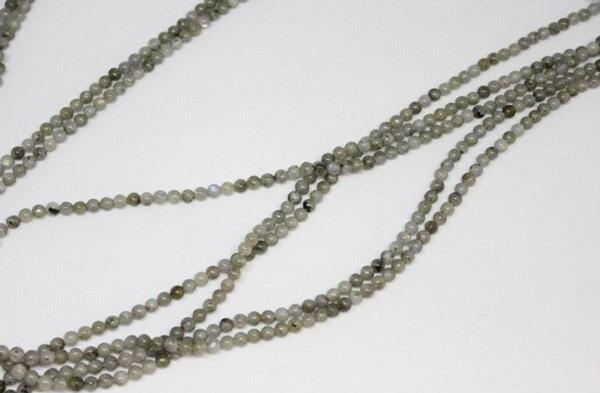Labradorit Taşı Açık Renk Dizi 4mm - Image 1