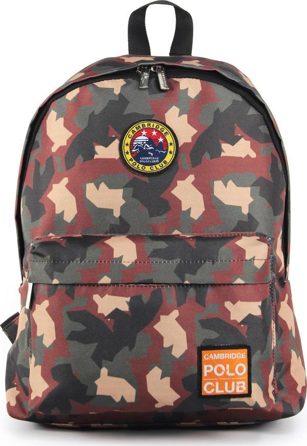 Cambridge Polo Club Tactical II Ön Bölmeli Unisex Sırt Çantası - Image 1