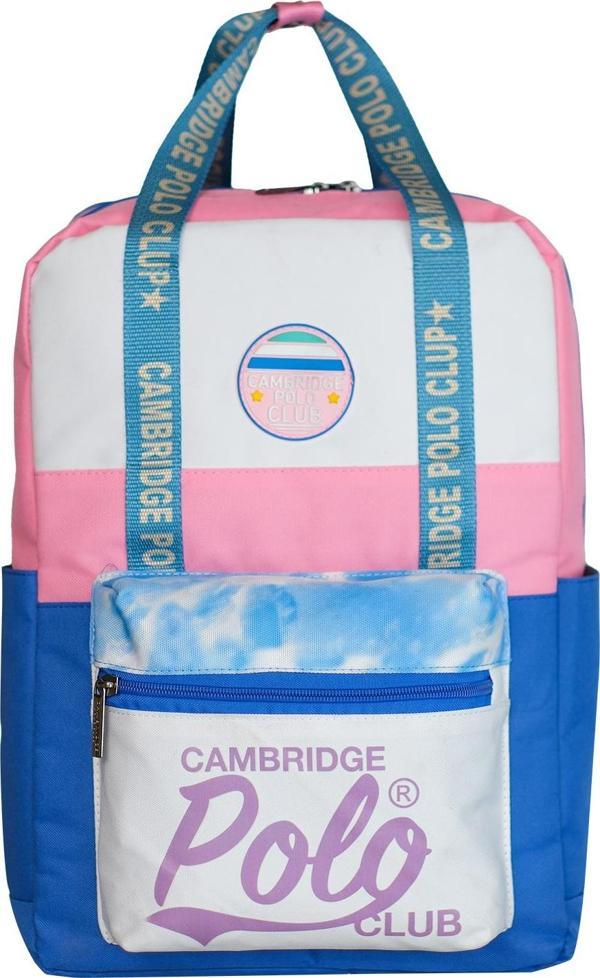 Cambridge Polo Club Shine Üç Bölmeli Kız Çocuk İlkokul Çantası - Image 1