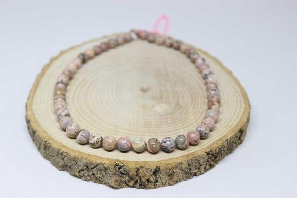 Rodokrozit Taşı Dizi 8mm - Image 1