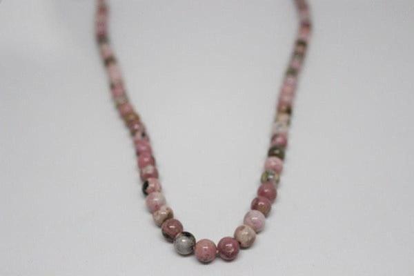 Rodokrozit Taşı Yarım Dizi 6mm (18cm Uzunluğundadır) - Image 1