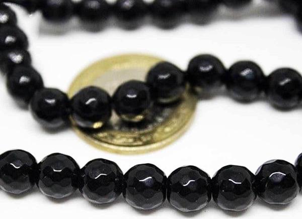 Onix (oniks) Taşı Faset Kesim Parlak 8mm/10 Adet - Image 1