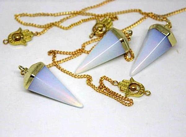 Opal Taşı Pandül Royal Quality Metal Kaplama - Image 1
