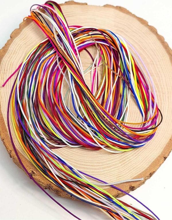 Paraşüt İpi 28'li Set 0.8mm / 3 metre (0.4mm ve üzeri taşlar için) - Image 1