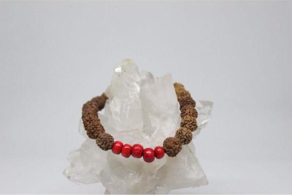 Rudraksha Tohum Bileklik 8 mm - Image 1