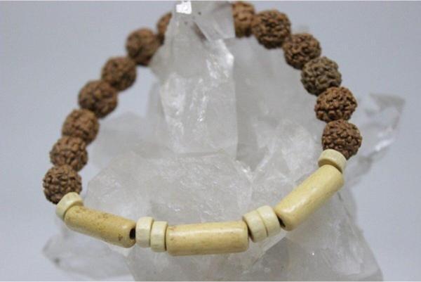Rudraksha Tohum Bileklik 8mm - Image 1