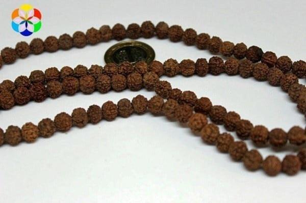 Rudrashka Tohum Dizi 8mm (MALA YAPIMI İÇİN) 108 Lik Rudraksha - Image 1