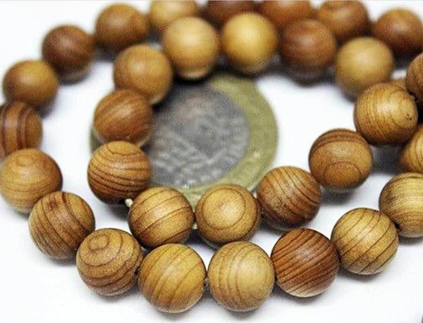Sandal Ağacı 8mm/10 Adet (ORJİNAL SANDAL AĞACI KOKULU) - Image 1
