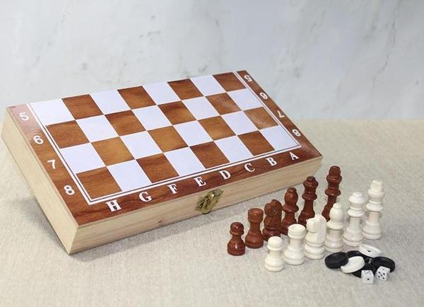 Ahşap Kutulu Satranç Model 2 - Image 1