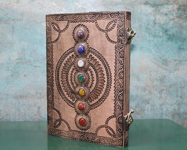 Taşlı Deri Defter Model 13 - Image 1