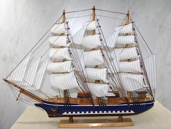 Ahşap Yelken Gemi Model 1 - Image 1
