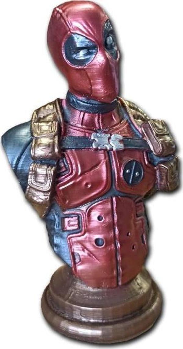 Polyester Deadpool Figür Büyük Boy - Image 1