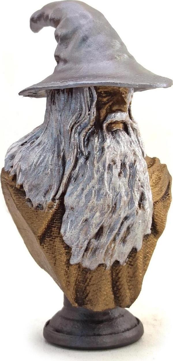 Polyester Şapkalı Gandalf Küçük Boy - Image 1