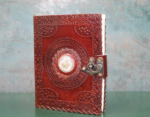 Taşlı Deri Defter Model 3 - Image 1