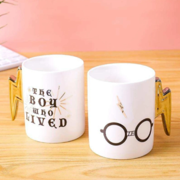 HP Gözlük Şimşek Tasarımlı Kupa Bardak - Image 1