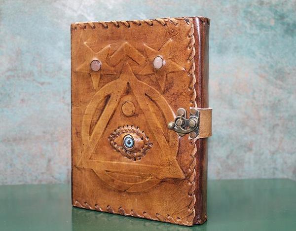 Taşlı Deri Defter Model 4 - Image 1