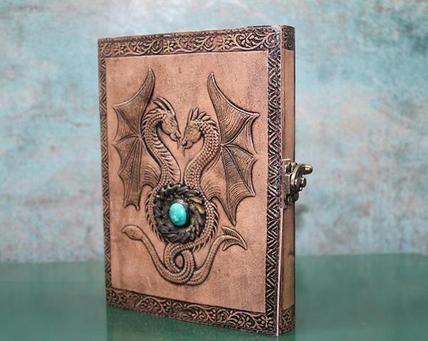 Taşlı Deri Defter Model 8 - Image 1