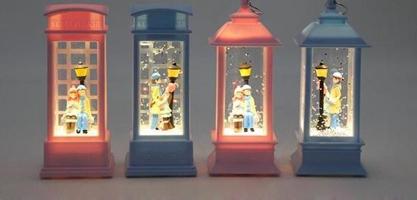 Kış Masalı Işıklı Kar Küresi - Image 1