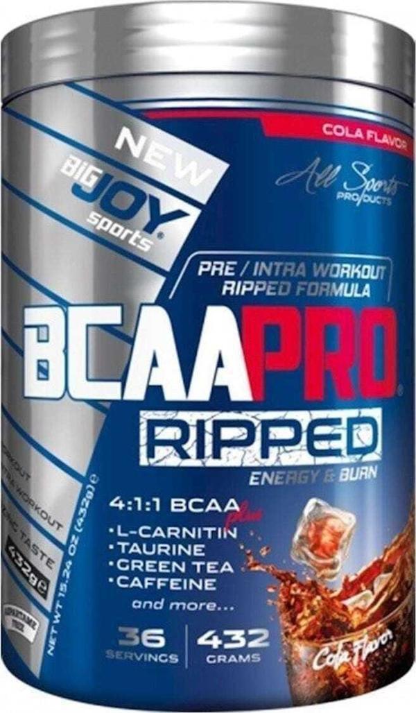 Bigjoy Sports Bcaa Pro 4:1:1 Ripped 432 gr Kola Aromalı - Image 1