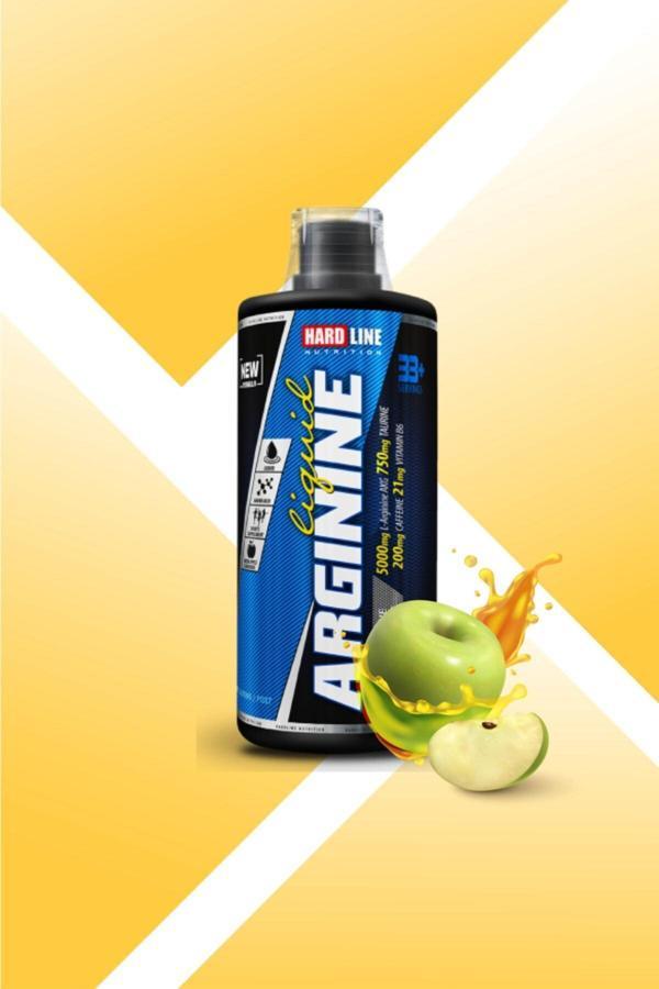 Hardline Arginine Liquid Yeşil Elma Aromalı 1000 Ml - Image 1