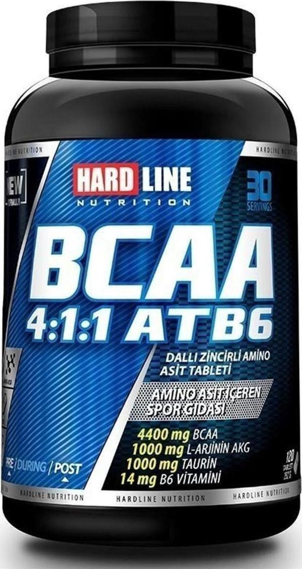 Hardline Bcaa 4:1:1 120 Tablets - Image 1