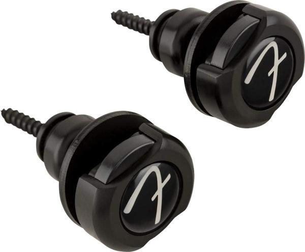 Fender Infinity Strap Locks Black (2) Askı Kilidi Strap locks & Buttons  - Image 1