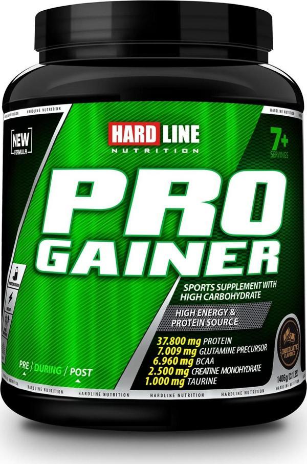 Hardline Progainer Çikolata Aromalı 1406 gr Pro Gainer - Image 1