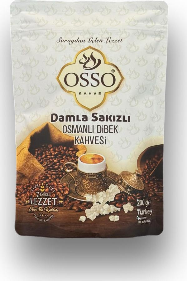 Osso Damla Sakızlı Osmanlı Dibek Kahvesi 200 gr - Image 1