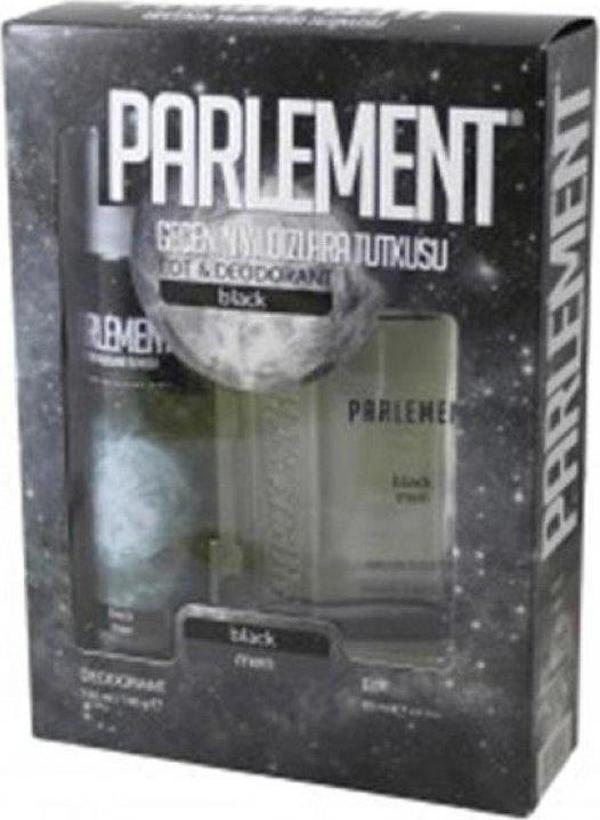 Parlement Black Erkek Set 50ml Edt + 150ml Deodorant - Image 1