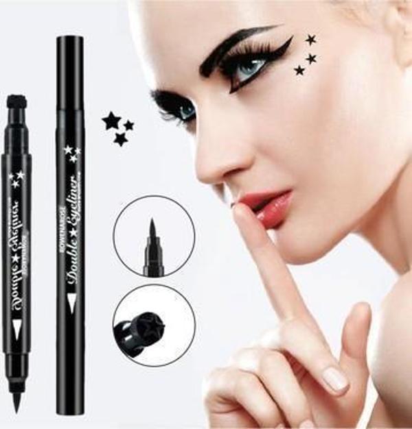 Ronassi Çift Taraflı Desenli Kalem Eyeliner Dövme Kalemi - Image 1