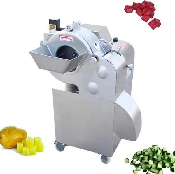 Dalle JQ-100 Endüstriyel Elektrikli Küp Slice Meyve Sebze Dilimleme Makinası 600 Kg/Saat - Image 1