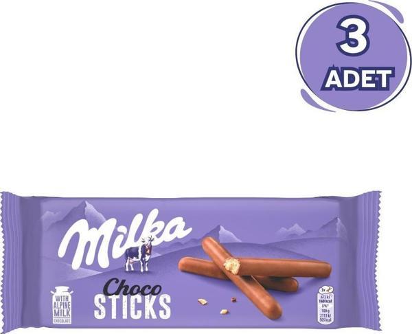 Milka Choco Sticks 112 G x3 Adet - Image 1