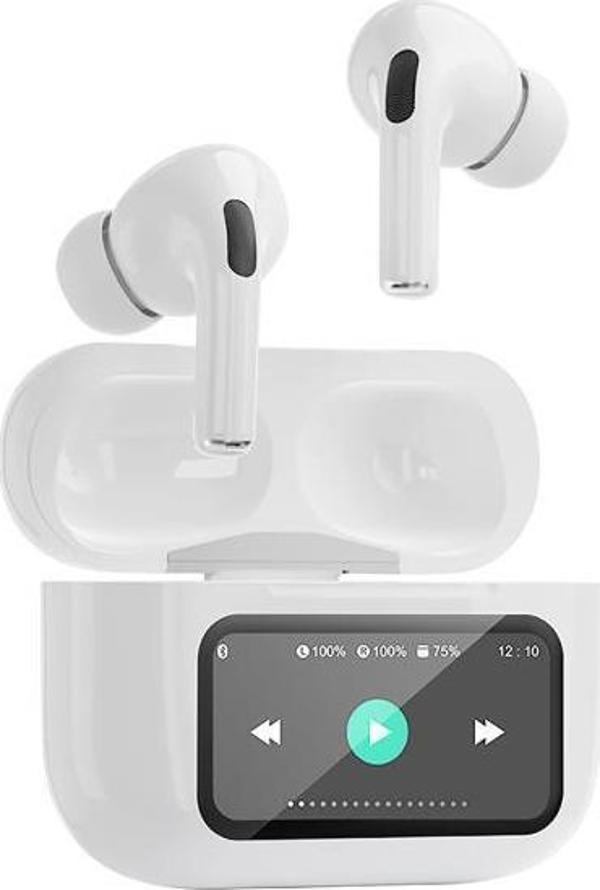 Sunix ANC+ENC 360 Mah Dijital Ekranlı Kulak İçi Bluetooth Kulaklık BLT-60 - Image 1
