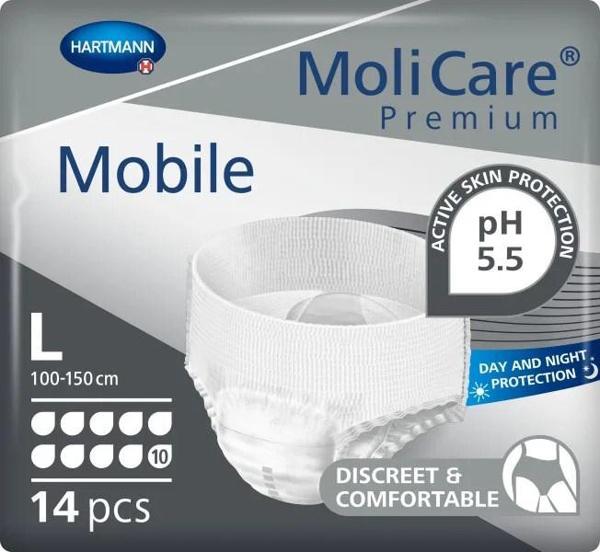 MOLİCARE 10 DAMLA KÜLOT BEZ BÜYÜK BOY LARGE 14 LÜ - Image 1