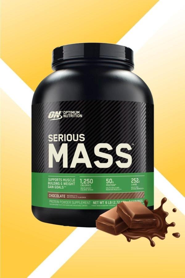 Optimum Nutrition Optimum Serious Mass 2727 gr Çikolata Aromalı - Image 1