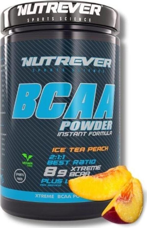 Nutrever Bcaa Powder 500 Gr - Ice Tea Şeftali - Image 1