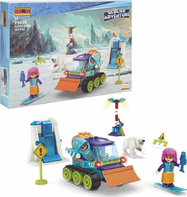 GLACİER ADVENTURE SET 2FGR 163PRÇ LEGO - Image 1