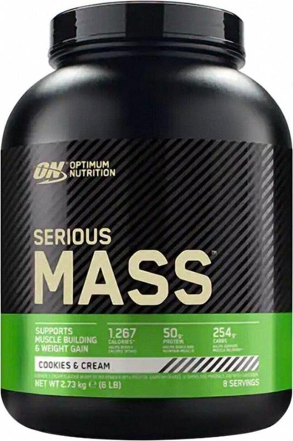 Optimum Nutrition Optımum Serıous Mass Kurabiye Aromalı 2.73 Kg - Image 1