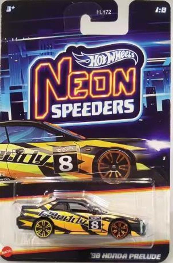 Hot Wheels Neon Speeders '98 Honda Prelude JCB00 - Image 1