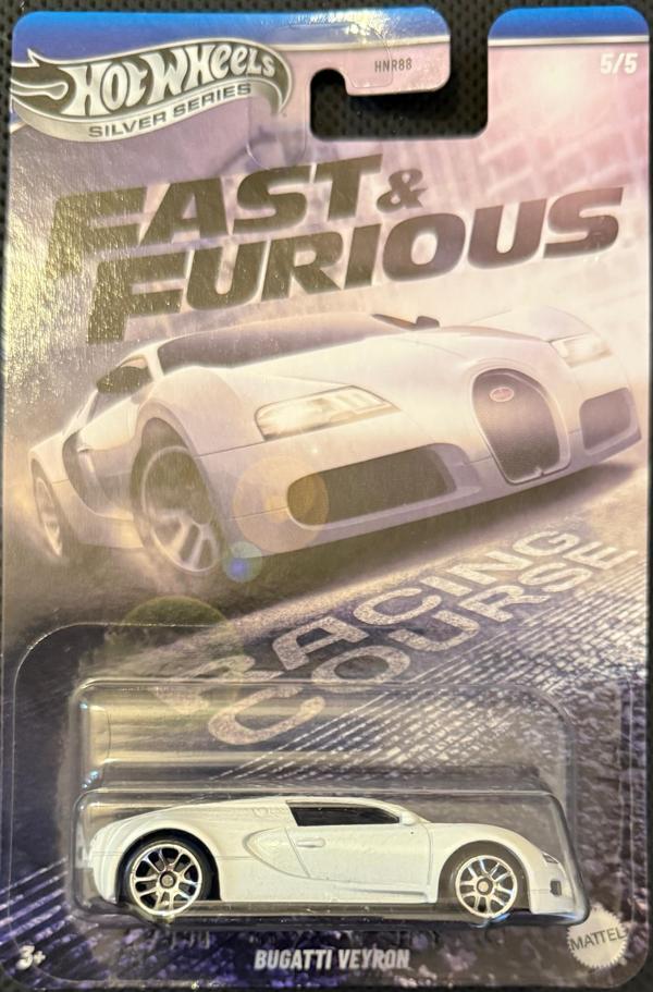 Hot Wheels Silver Series Fast & Furious Bugatti Veyron JBY43 - Image 1