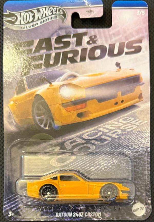 Hot Wheels Silver Series Fast & Furious Datsun 240Z Custom JBY41 - Image 1