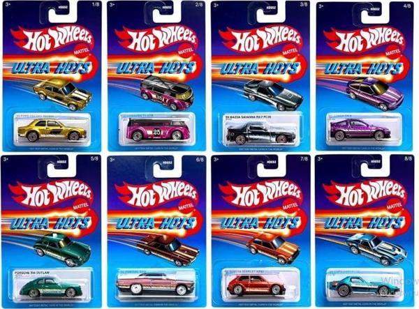 Hot Wheels Ultra Hots 8'li Set HDG52 - Image 1