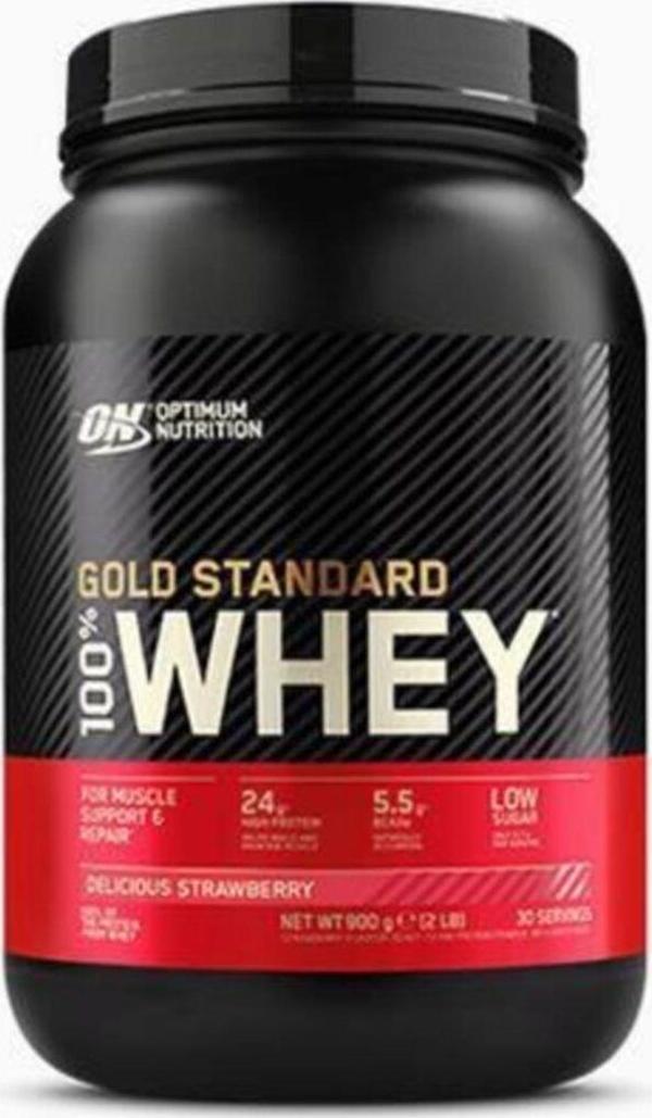 Optimum Nutrition Whey Gold Standart Strawberry 2 Lbs - Image 1