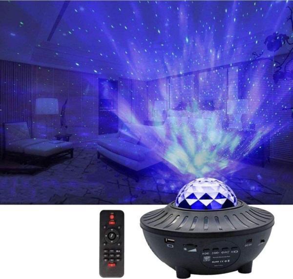 Projektör Bluetooth Hoparlör Lazer Işıklı Disko Lambası - Image 1