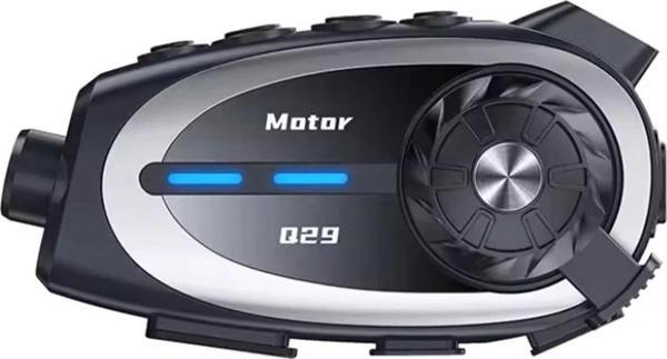Q29 Motosiklet Kask Bluetooth Kulaklık 1080P Kamera Geniş açı Su Geçirmez Intercom - Image 1