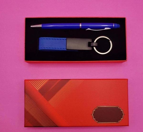 Mavi Kalem Anahtarlık Set - Image 1