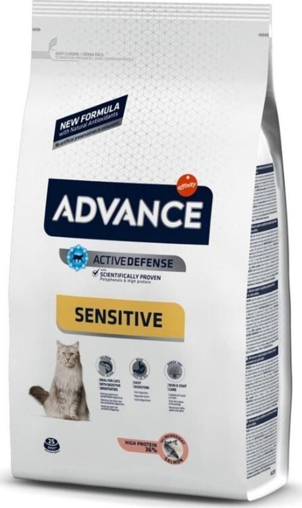 Sensitive Somonlu Yetişkin Kedi Maması 3 Kg - Image 1