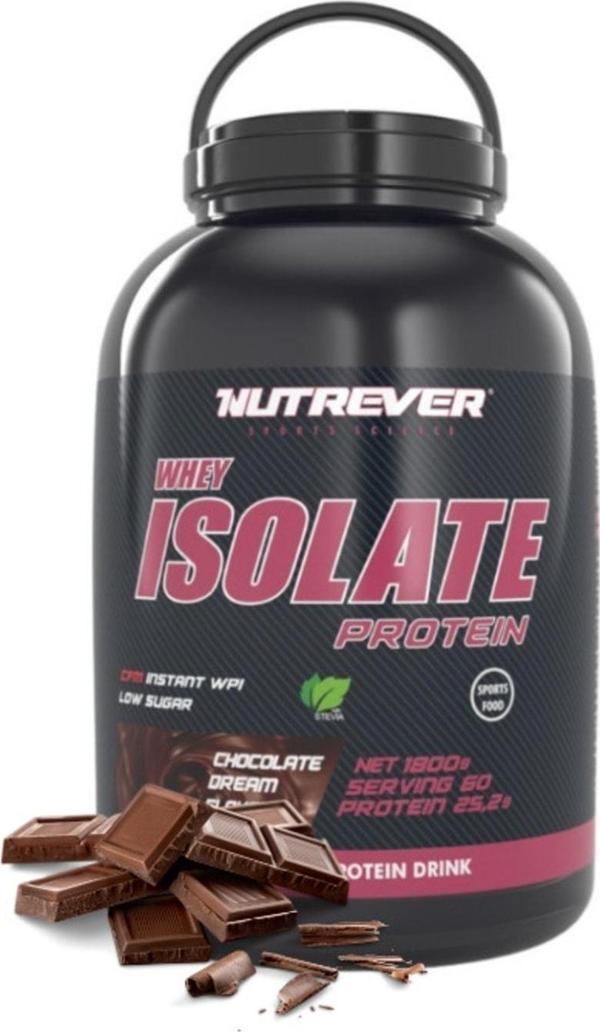 Nutrever Whey Isolate Protein - Çikolata 900g - Image 1